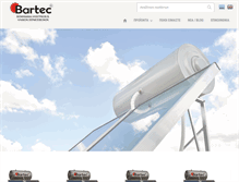 Tablet Screenshot of bartec.gr