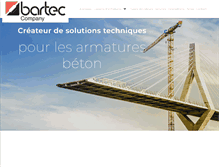 Tablet Screenshot of bartec.eu